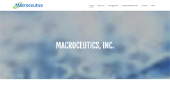 Desktop Screenshot of macroceutics.com