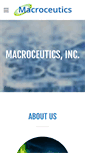 Mobile Screenshot of macroceutics.com